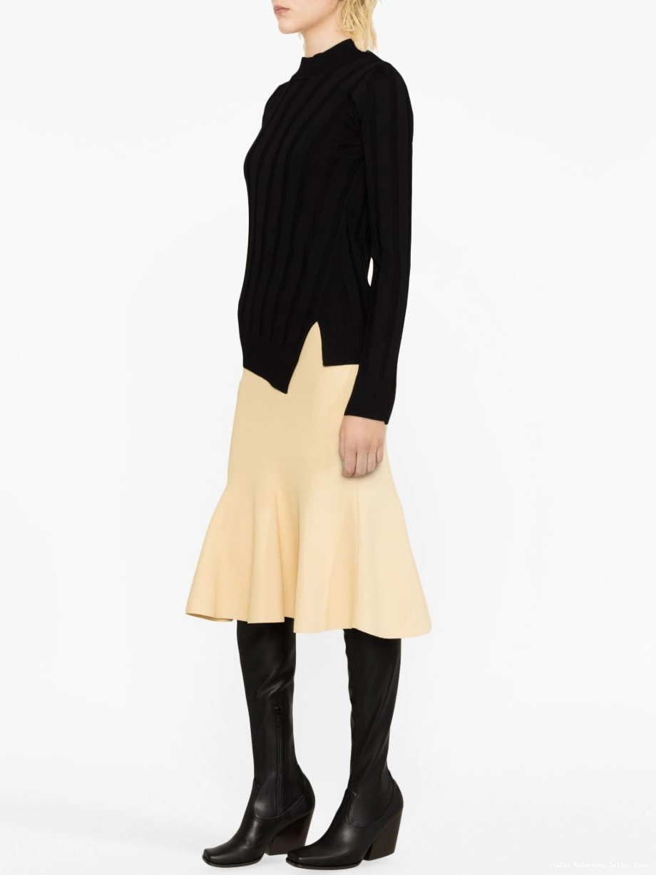Cheap knit asymmetric-hem jumper Women McCartney Stella 0820